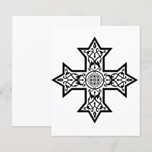 koptisches Kreuz (Vorne/Hinten)