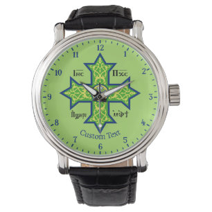 Koptisches Kreuz Armbanduhr
