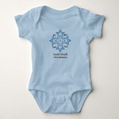 koptisches Kreuz Baby Strampler (Vorderseite)