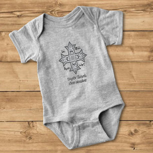 koptisches Kreuz Baby Strampler