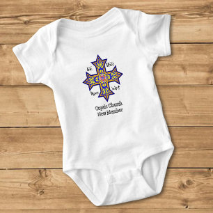 koptisches Kreuz Baby Strampler