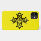 koptisches Kreuz Case-Mate iPhone Hülle (Rückseite (Horizontal))