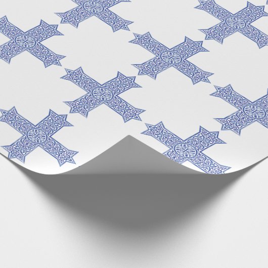 koptisches Kreuz Geschenkpapier (Ecke)