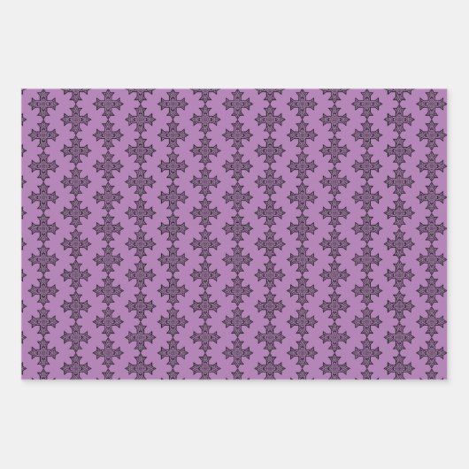 koptisches Kreuz Geschenkpapier Set (Vorderseite 2)