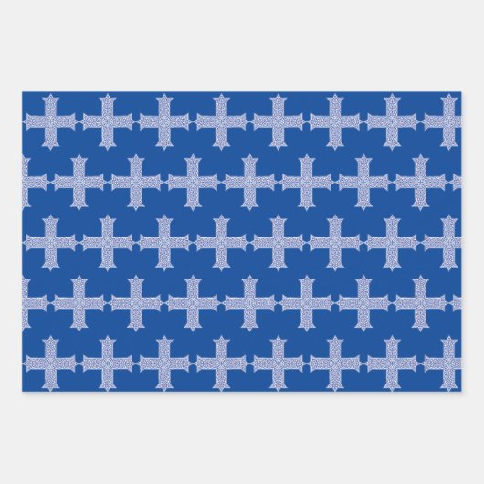 koptisches Kreuz Geschenkpapier Set (Vorderseite 3)