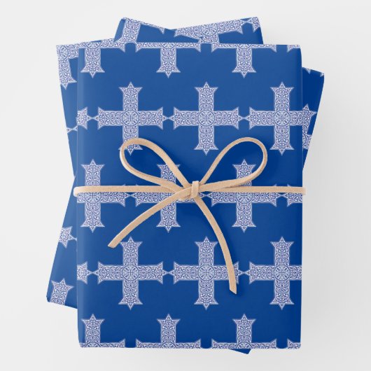 koptisches Kreuz Geschenkpapier Set (Beispiel)