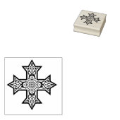 koptisches Kreuz Gummistempel (Stempel)