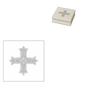 koptisches Kreuz Gummistempel (Stempel)