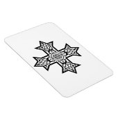 Koptisches Kreuz Klassisches religiöses Kunstzubeh Magnet (Rechte Seite)