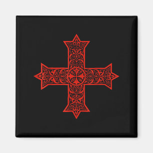 Koptisches Kreuz Koptisch-orthodoxe Kirche Östlich Magnet