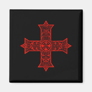 Koptisches Kreuz Koptisch-orthodoxe Kirche Östlich Magnet