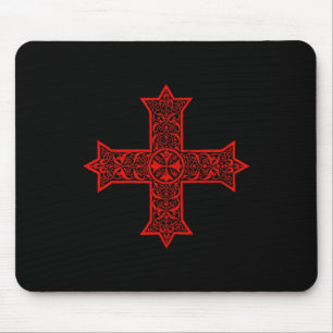 Koptisches Kreuz Koptisch-Orthodoxe Kirche Östlich Mousepad