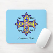 koptisches Kreuz Mousepad (Mit Mouse)