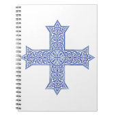 koptisches Kreuz Notizblock (Vorderseite)