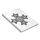 koptisches Kreuz Notizblock (Rechte Seite)