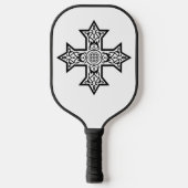 koptisches Kreuz Pickleball Schläger (Vorderseite)