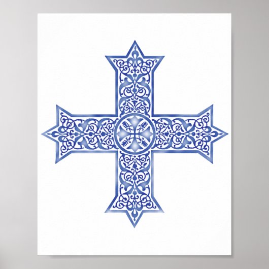 koptisches Kreuz Poster (Vorne)