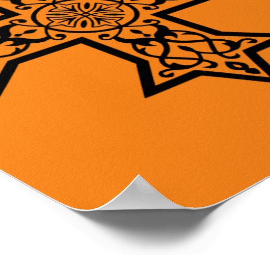 koptisches Kreuz Poster (Ecke)