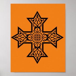 koptisches Kreuz Poster