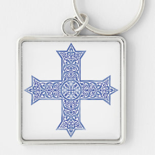 Koptisches Kreuz Schlüsselanhänger