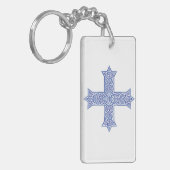 koptisches Kreuz Schlüsselanhänger (Vorderseite links)