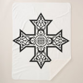 koptisches Kreuz Sherpadecke (Vorderseite)