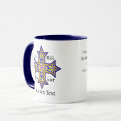 koptisches Kreuz Tasse (Vorderseite Links)