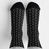 koptisches Muster für Kontur Socken (Oben)