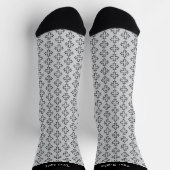 koptisches Muster für Kontur Socken (Oben)