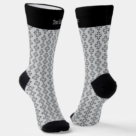 koptisches Muster für Kontur Socken (Gewinkelt)