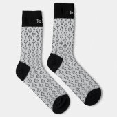 koptisches Muster für Kontur Socken (Rechts)