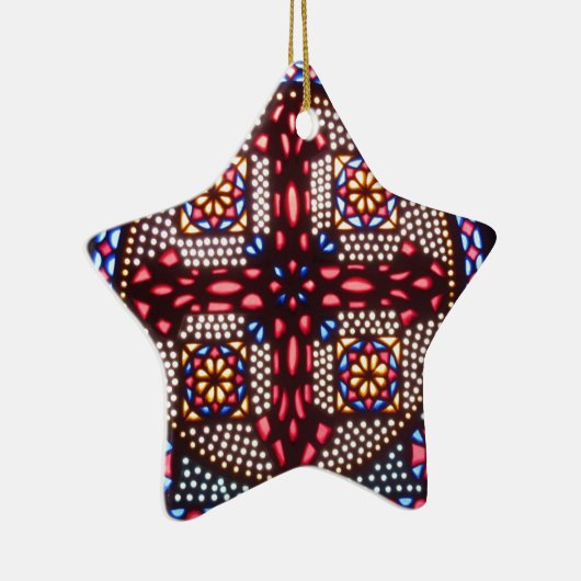 KOPTISCHES QUERESbuntes und schön Keramik Ornament (Rechts)