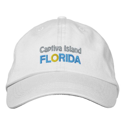 KOPTIVA ISLAND BESTICKTE BASEBALLKAPPE (Vorderseite)