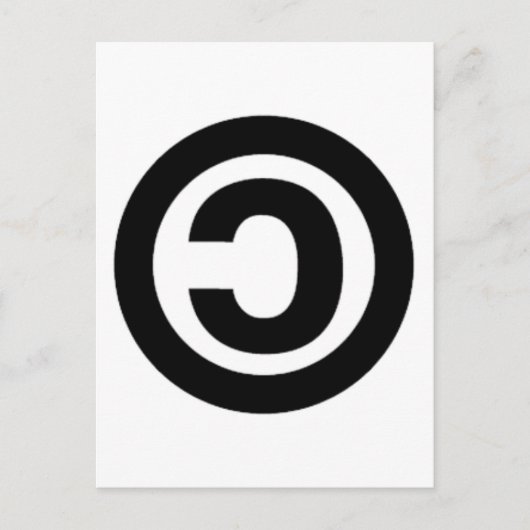 KOPYLEFT POSTKARTE (Vorderseite)