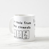 Kora Periodenname Tasse (Vorderseite Links)