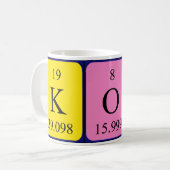 Kora Periodenname Tasse (Vorderseite Links)
