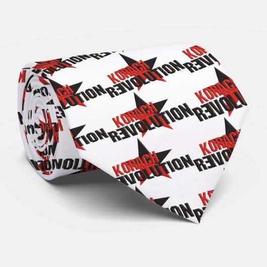 Korach-Revolution Krawatte (Gerollt)