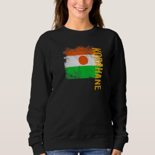 Korahane Niger Fahne für Nigerias Männer Frauen Ki Sweatshirt