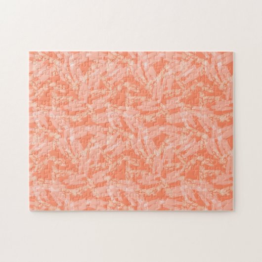 Koralle Abstrakt unmöglich Puzzle (Horizontal)