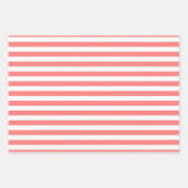 Koralle Gemustert Geschenkpapier Set (Vorderseite 2)