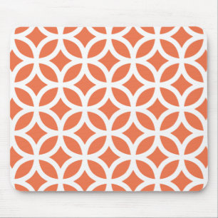 Koralle geometrisch mousepad