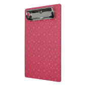 Koralle | Golden Zinnia Sun Mini Klemmbrett (Gewinkelt2)