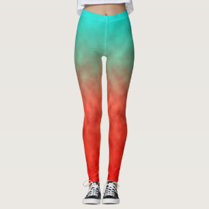 Koralle Himmel Erinnerung Leggings