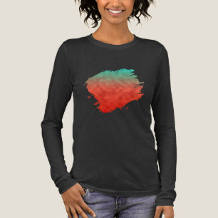 Koralle Himmel Erinnerung Tri-Blend Shirt