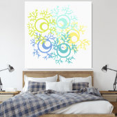 Koralle Leinwanddruck (Insitu (Schlafzimmer))