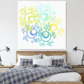 Koralle Leinwanddruck (Insitu (Schlafzimmer))