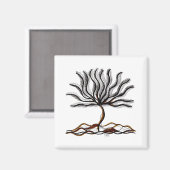 KORALLE MAGNET (Vorderseite/Rückseite)