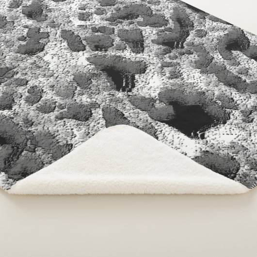 Koralle mit schwarz-weiß sherpadecke (3/4)