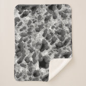 Koralle mit schwarz-weiß sherpadecke (Vorderseite)