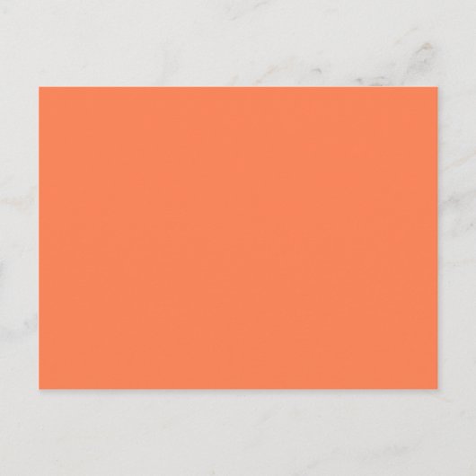 Koralle (orange rosa), rosa, fest postkarte (Vorderseite)